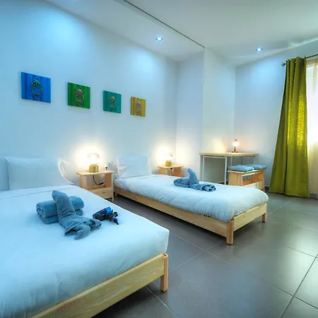 Bright & Large 2bedrooms In Center Mpor1-1 公寓 斯利马